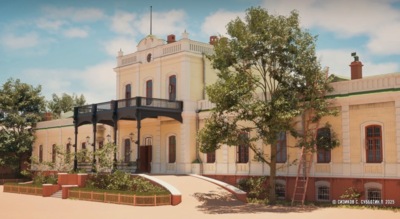 Дизайнер и историк создают 3D-облик дореволюционного белгородского вокзала