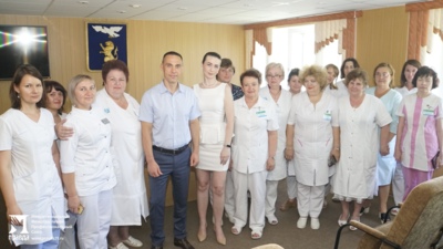​Сергей Фуглаев провёл на 15-м округе поздравительный марафон ко Дню медицинского работника*