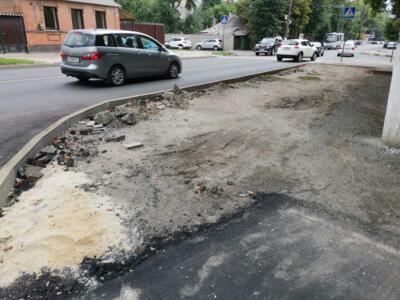 Мэрия Белгорода пообещала завершить ремонт на улице Садовой к 1 августа