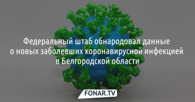 В Белгородской области — 28 случаев коронавирусной инфекции и одна смерть пациента