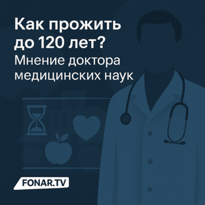 Белгородский врач Сергей Прибылов рассказал, как прожить до 120 лет