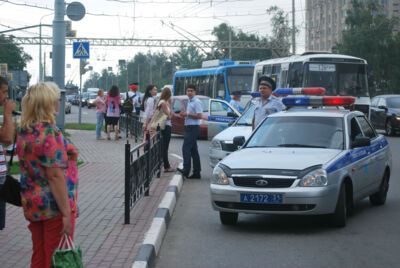 ​В Белгороде студентка попала под машину на пешеходном переходе