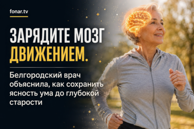 ​Зарядите мозг движением. Белгородский врач объяснила, как сохранить ясность ума до глубокой старости