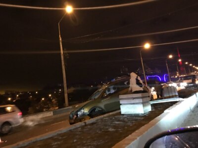 В Белгороде машину губернатора заметили на месте ДТП