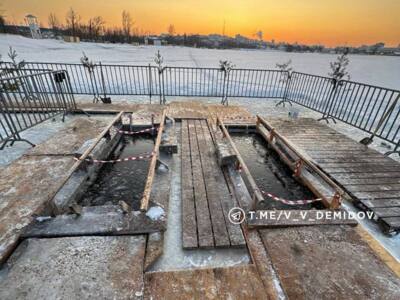 В Белгороде подготовили безопасную купель для крещенских омовений