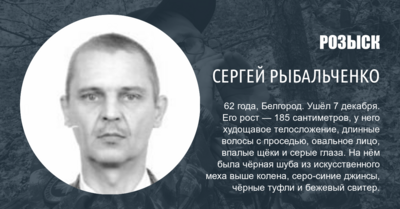 Белгородская полиция разыскивает пожилого мужчину, которому нужна помощь медиков [розыск]