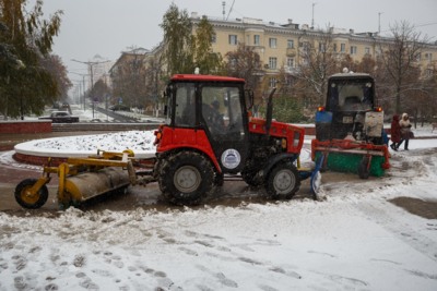 С улиц Белгорода вывезли более 11 тысяч кубометров снега