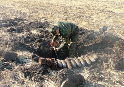 В поле под Белгородом нашли 23 снаряда времён Великой Отечественной войны