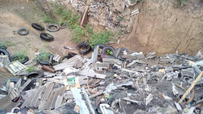 В Губкине после жалобы общественников убрали мусорные ямы рядом с полигоном ТБО