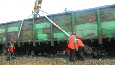 Белгородская транспортная прокуратура расследует аварию с грузовым поездом