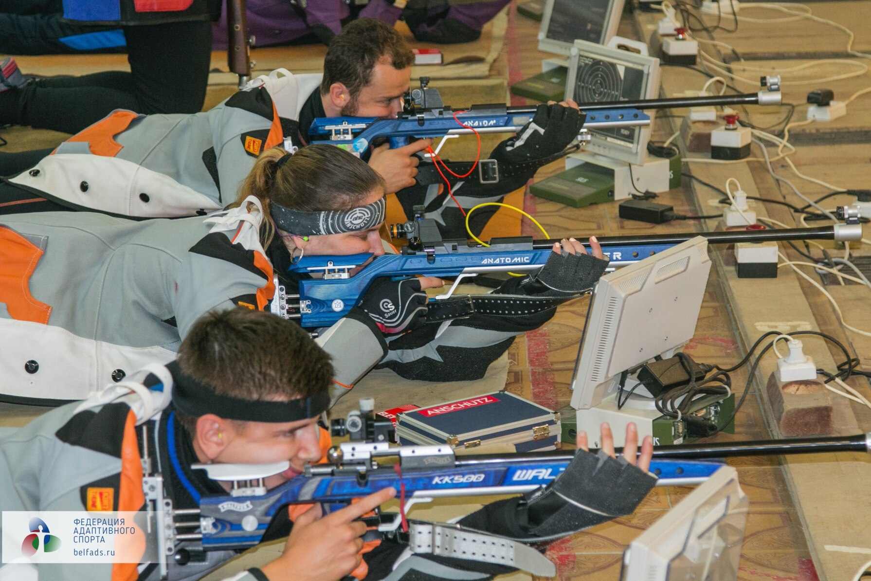 В Белгороде Федерация адаптивного спорта провела областной чемпионат по пулевой стрельбе*