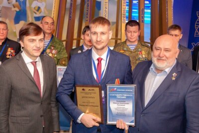 Вернувшийся из зоны СВО волоконовский учитель получил премию «Признание-2023»