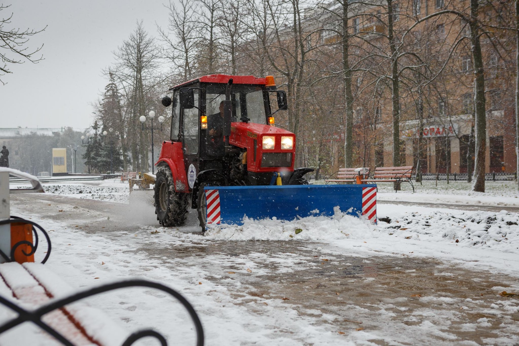 В Белгородской области синоптики обещают мокрый снег и гололёд