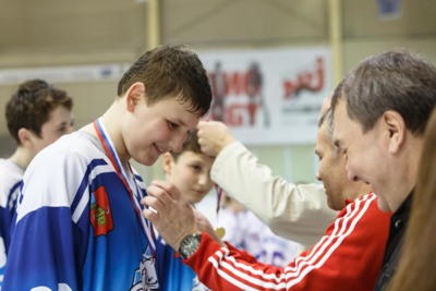 В Белгороде состоялся финал хоккейного турнира «Золотая шайба» 