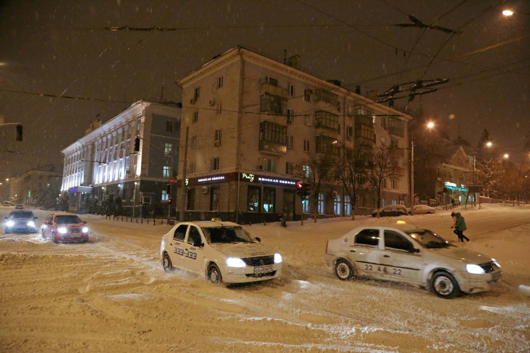 В Белгородской области спасатели предупреждают о сильном снеге и метели