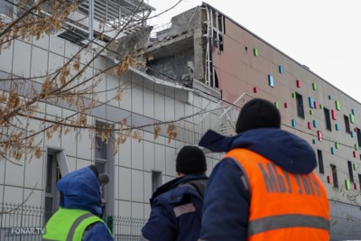 Фотограф запечатлел последствия обстрела Белгорода 2 января