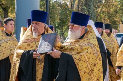 В Белгород привезли икону Николая Чудотворца, связанную с «Зоиным стоянием»