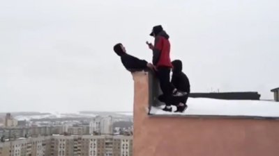 В Белгороде полиция проводит проверку после публикации видео с подростками-руферами