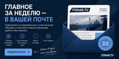 Подписаться на тестовую еженедельную рассылку главных публикаций «Фонаря»