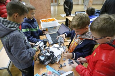 Роботы-сумоисты. В Белгороде начался третий областной фестиваль науки