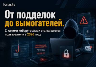 От подделок до вымогателей. С какими киберугрозами сталкиваются пользователи в 2026 году