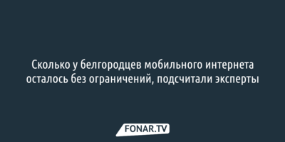 Эксперты оценили использование «белых списков» белгородцами в июле