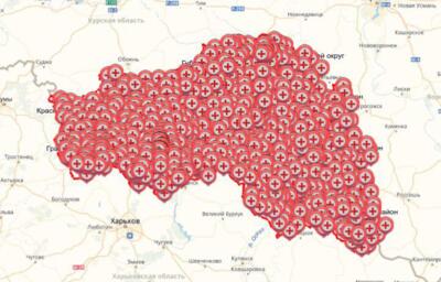 В Белгородской области сделали интерактивную карту больниц и поликлиник