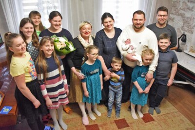 В Белгороде появилась первая семья с десятью детьми