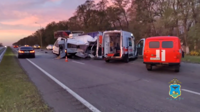 Два работника «Мираторга» погибли в ДТП с грузовиком под Корочей