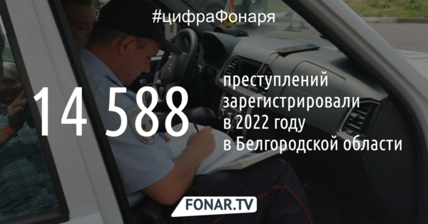 Преступность на фоне спецоперации. Как за год изменилась ситуация в Белгородской области?