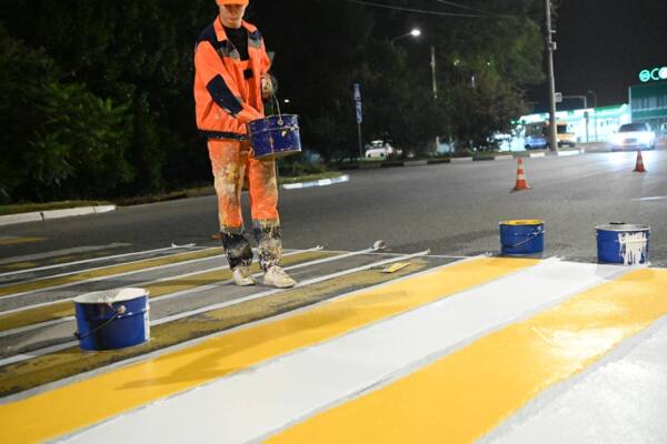 На дорожную разметку в Белгороде потратят 85 миллионов рублей