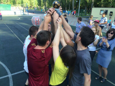 ​В первом городском чемпионате по бамперболу победили студенты