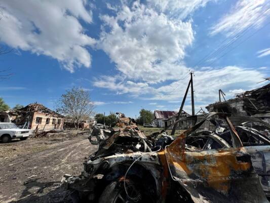 В Валуйках во время обстрела пострадали 72 дома [фото]