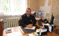 Сергей Рощупкин, майор полиции, участковый уполномоченный ОМВД по Красненскому району. В должности работает с марта 2004 года. Фото из личного архива