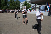 Последний звонок в гимназии № 22 в Белгороде, фото Владимира Корнева