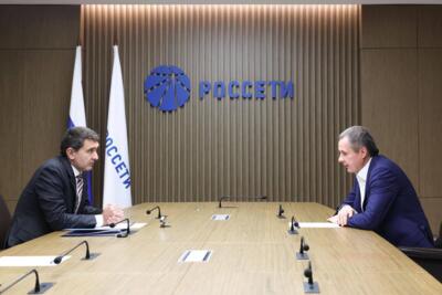Белгородский губернатор обсудил с главой «Россетей» энергетические задачи региона