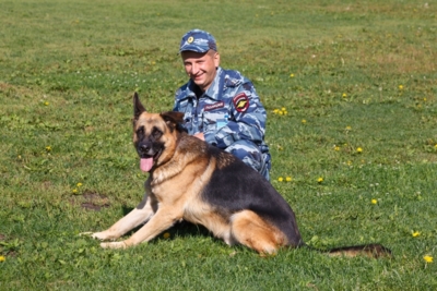 В Белгородской области собака помогла найти подозреваемого в убийстве