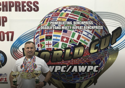 Белгородец Валерий Порядин стал абсолютным победителем Кубка мира по пауэрлифтингу 