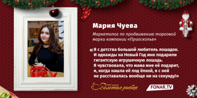 Новогодние истории от Марии Чуевой