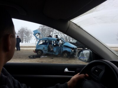 Под Белгородом в ДТП погибли водитель и пассажир «Оки»