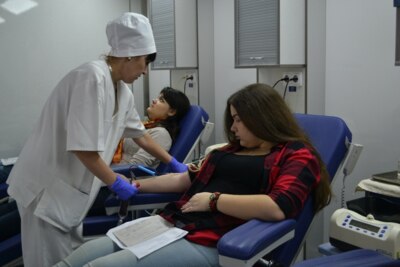 В Белгородском госуниверситете на Дне донора собрали почти 36 литров крови