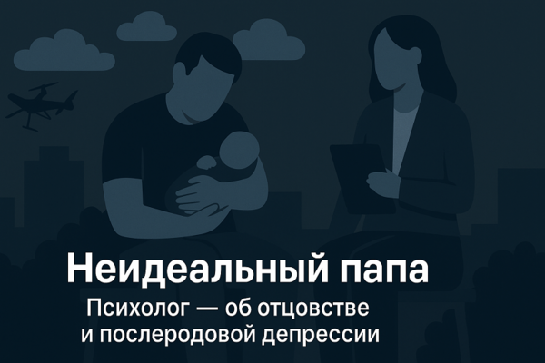 Платья, пелёнки, два банта. Психолог Максим Страхов — о том, почему не нужно бояться быть неидеальным папой