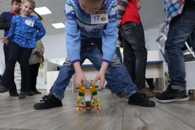 Дети и роботы. Как в Белгороде открывали детский технопарк и соревновались в лего-конструировании