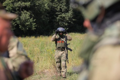 В Белгородской области прошли учения спецназа