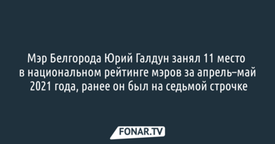 Эксперты оценили положение мэра Белгорода как «весьма неустойчивое» 