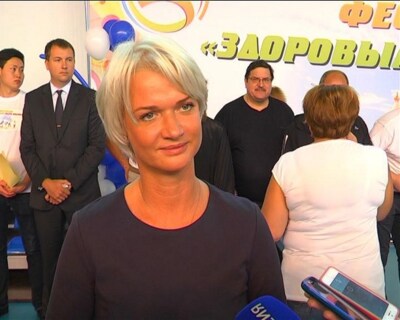 ​Светлана Хоркина предложила проводить на Сахалине соревнования по спортивной гимнастике