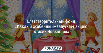Благотворительный фонд «Каждый особенный» запускает акцию «Тихий Новый год»