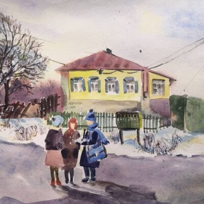 Валуйская школьница нарисовала лучший рисунок в России о переписи населения