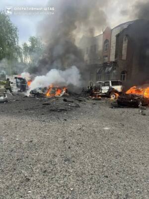 Белгородский посёлок Борисовку дважды обстреляли ракетами