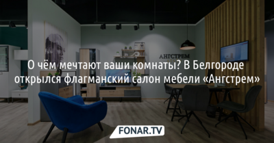 О чём мечтают ваши комнаты? В Белгороде открылся флагманский салон мебели «Ангстрем»*